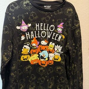 Hello Kitty and Friends Hello Halloween Sweatshirt Crew neck Size L